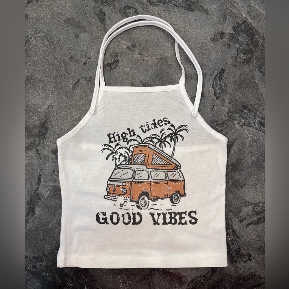 Small shop halter top